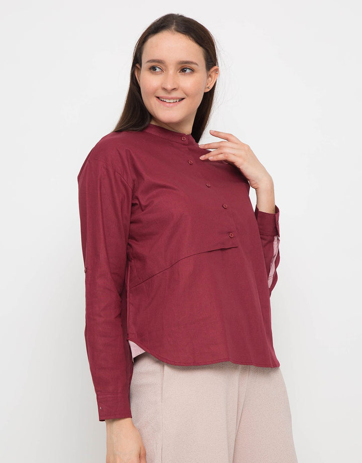 Chic Girl Kemeja Lengan Panjang