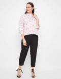Chic Girl Oversize Polka Dot Shirt