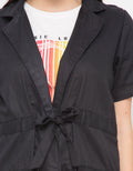 Chic Girl Outer Short Sleeve