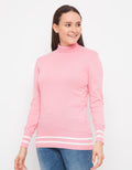 Chic Girl Turtle Neck Sweatshirt 