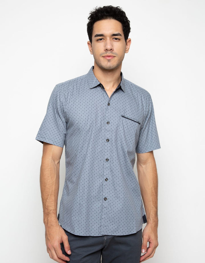 Cloth Id Casual Dot Motif Shirt