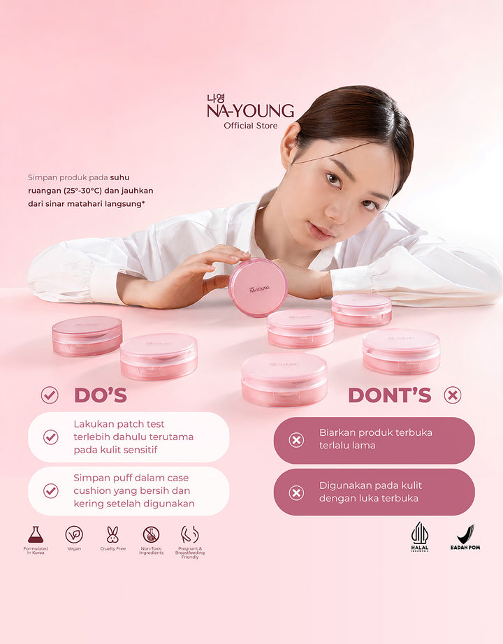 Na-Young Cloud Cover Cushion SPF 50+
