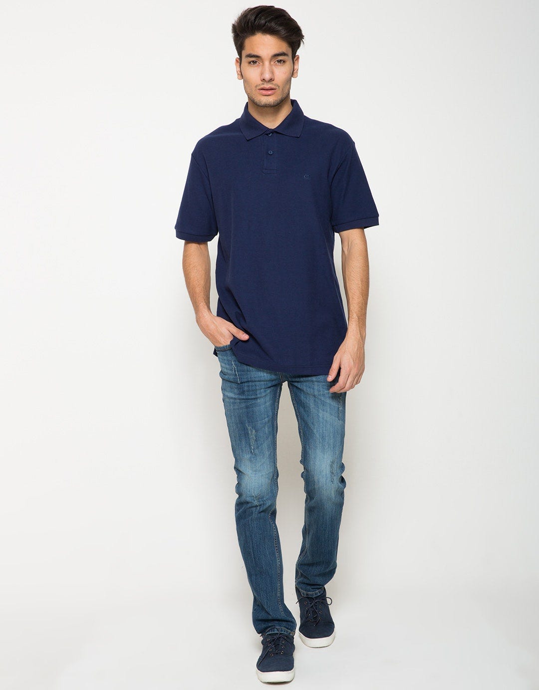 WK BASIC LACOSE NAVY