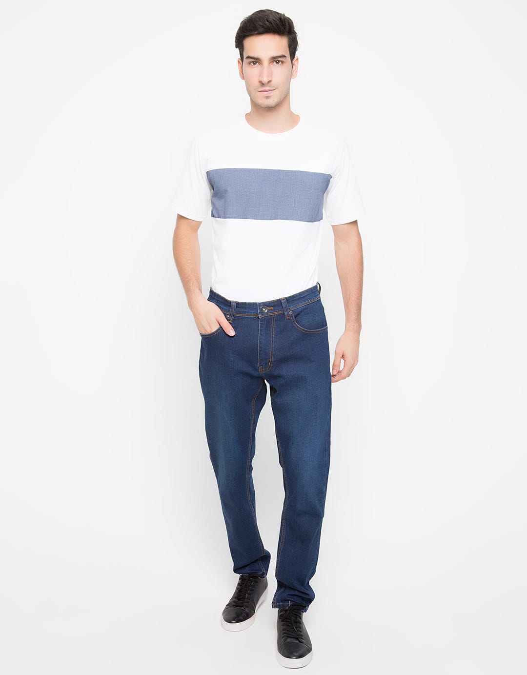 SLIM DENIM WITH SALV
