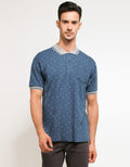 Cole Polo Shirt Print Shark Tail