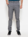 SLIM CHINOS LONG STR