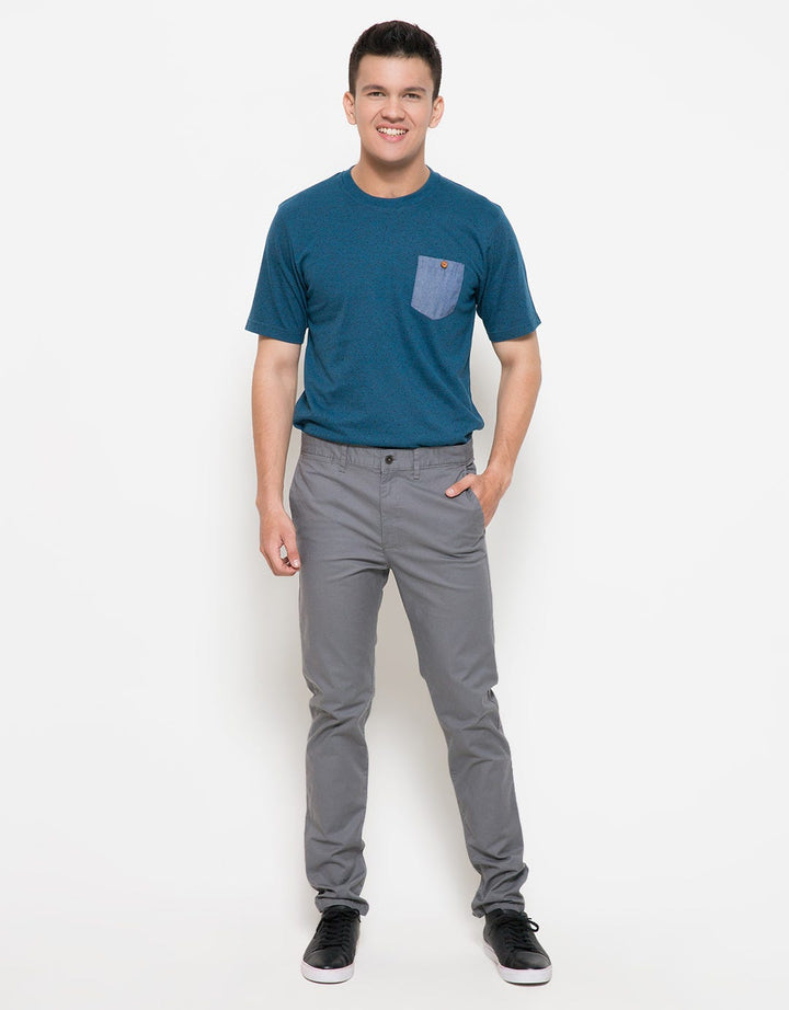 SLIM CHINOS LONG STR