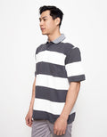 COMPETITION Polo Stripe Ab Jaquard Pria