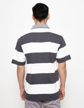 COMPETITION Polo Stripe Ab Jaquard Pria