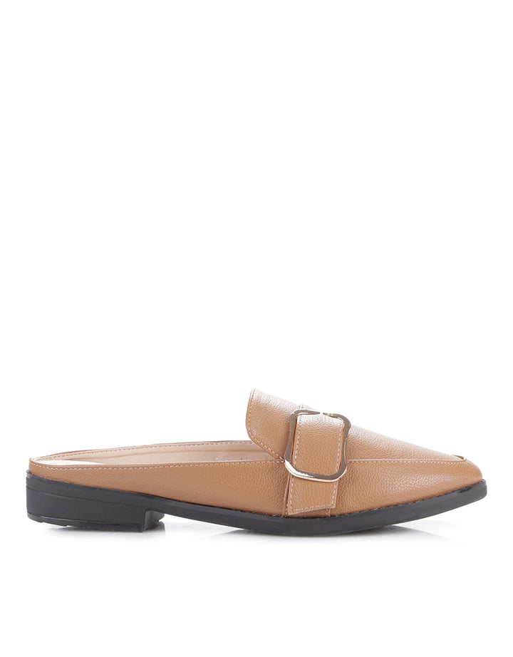 Connexion Mules Buckle Sandal Wanita