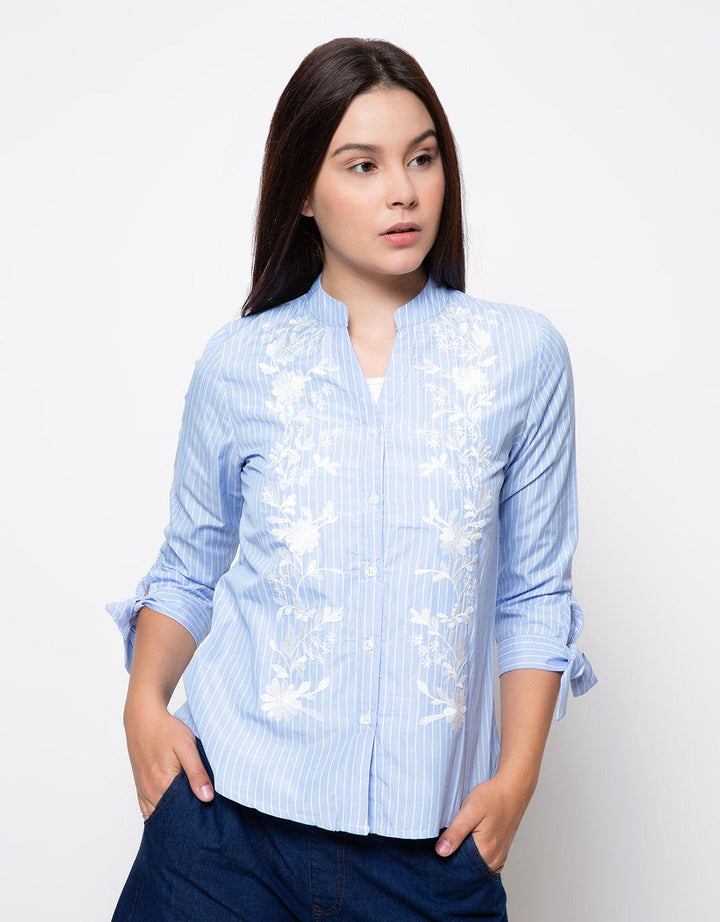 3/4 VN CTTN EMBROI O