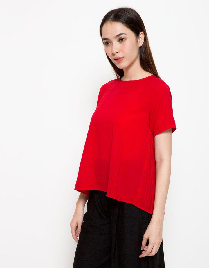 SS RB WP PLEATS BLKG