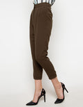 SKINNY CROP POLY ZIP