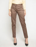 Connexion Pants Skinny Satin Ban