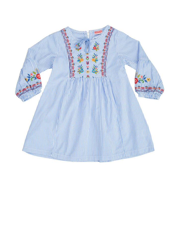 Cool Baby Blouse Salur Bordir Bunga