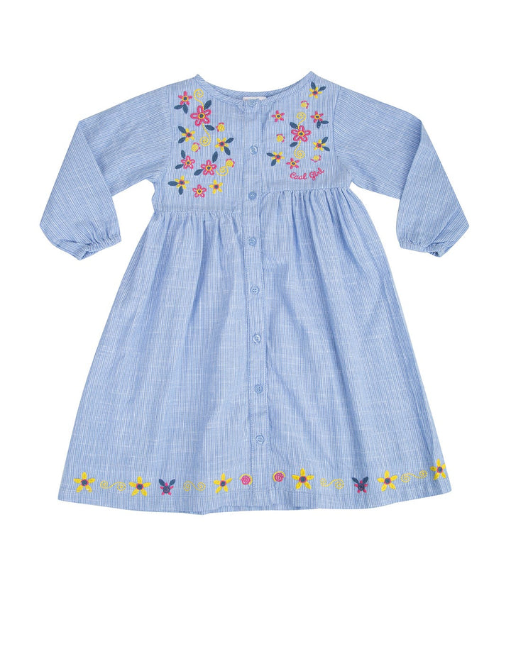Cool Baby Dress Bordir Bunga Variasi Pinggang