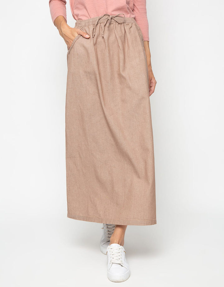 Corniche Denim color skirt