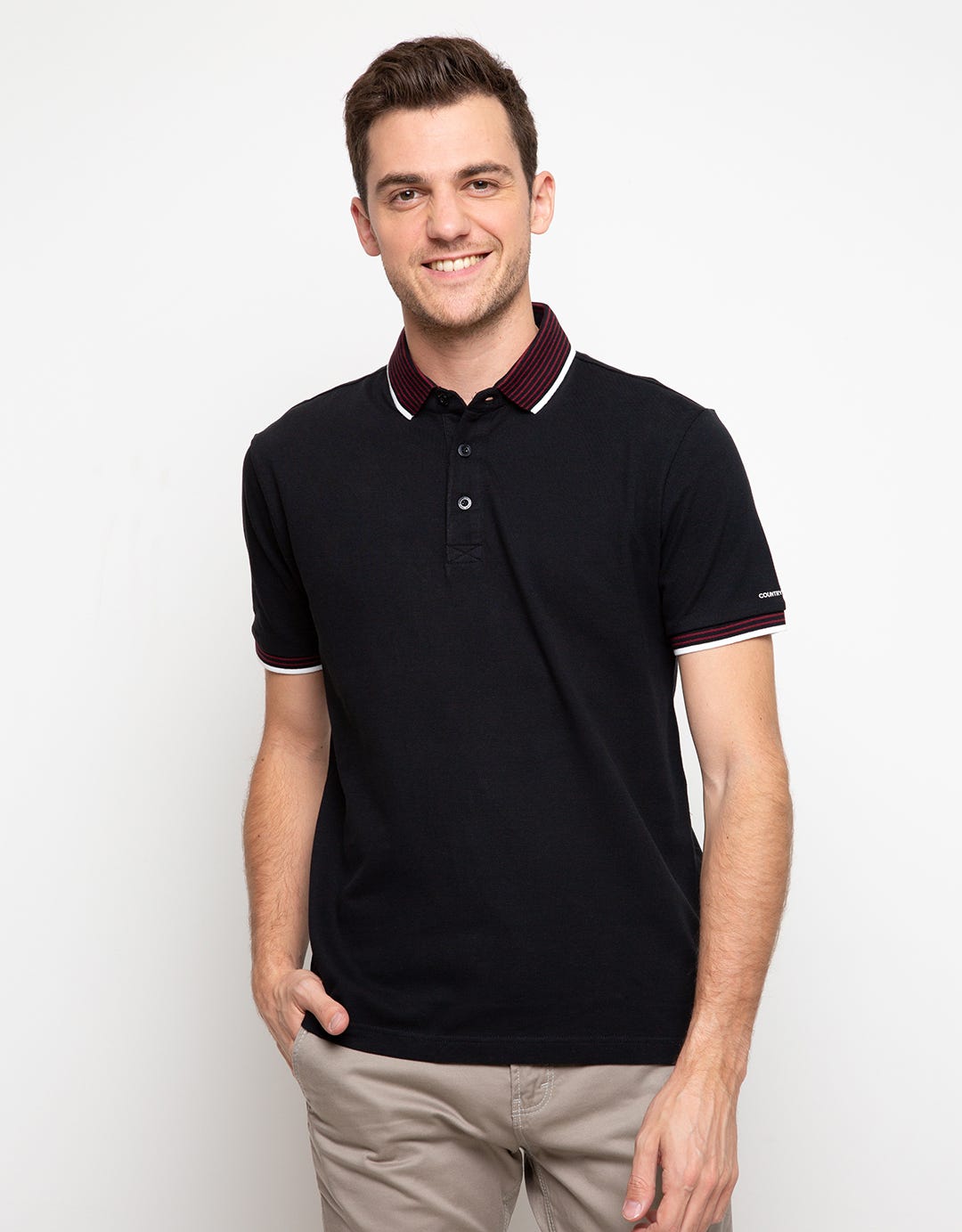 Country Fiesta Men's Polo Shirt Multistripes