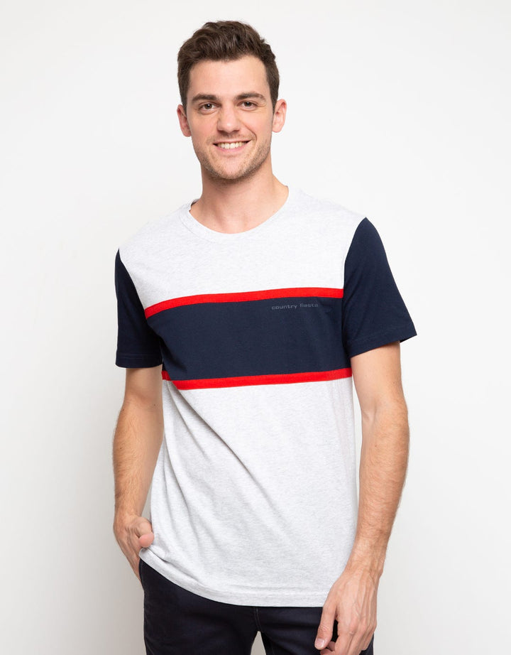 Country Fiesta Men's T-shirt Bold Stripes