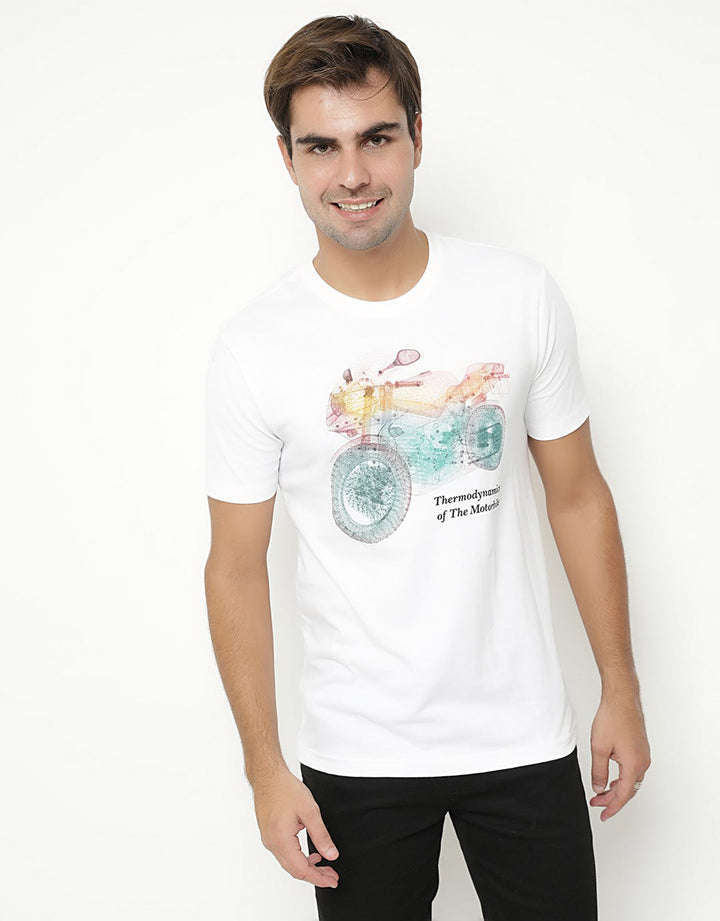 Country Fiesta Men T-shirt Motorcycle