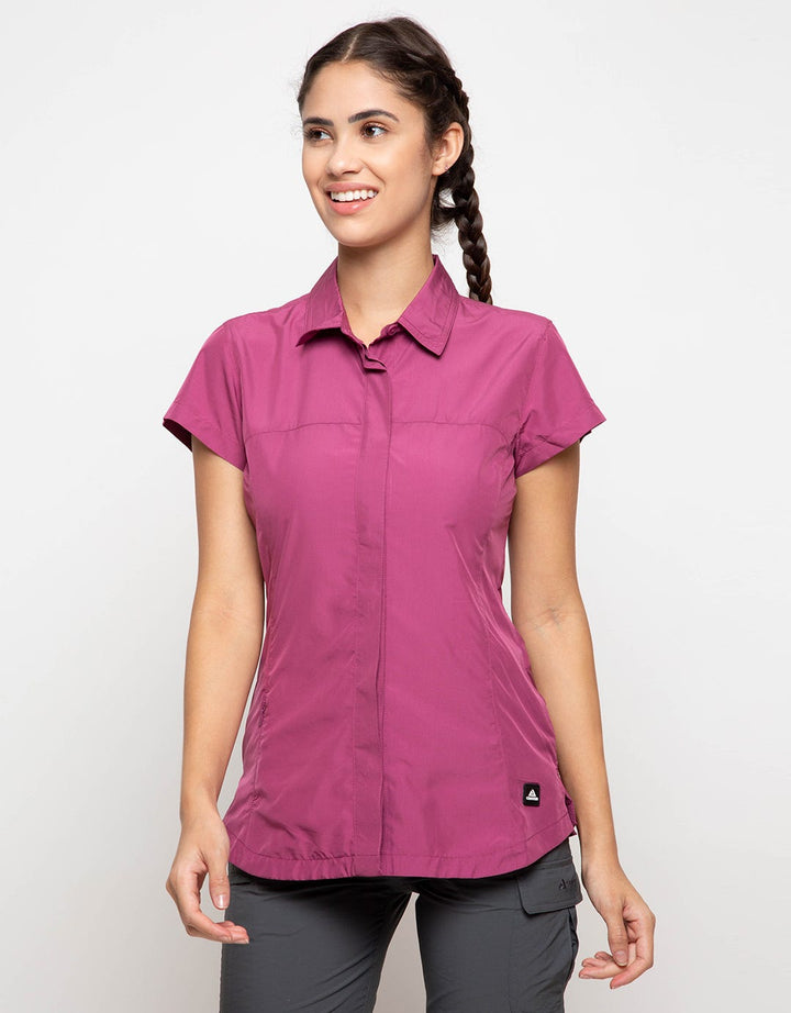 S/S WOVEN SHIRT SOLI