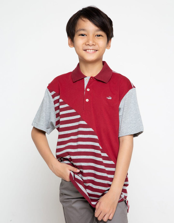 Crocodile Junior Polo Shirt Aksen Cut & Sewn