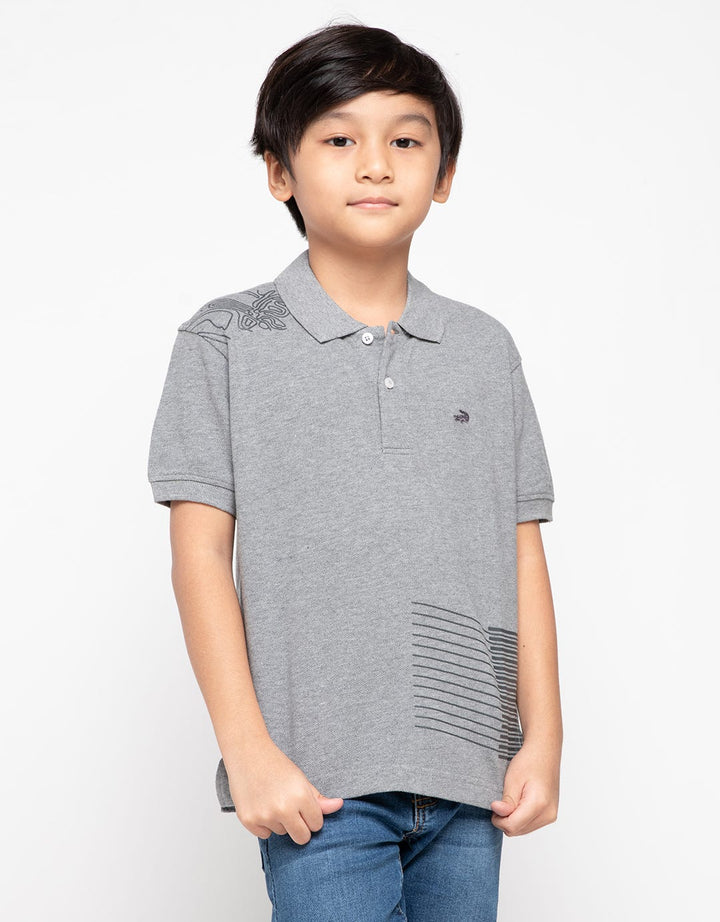 Crocodile Junior Polo Shirt Printed Muda