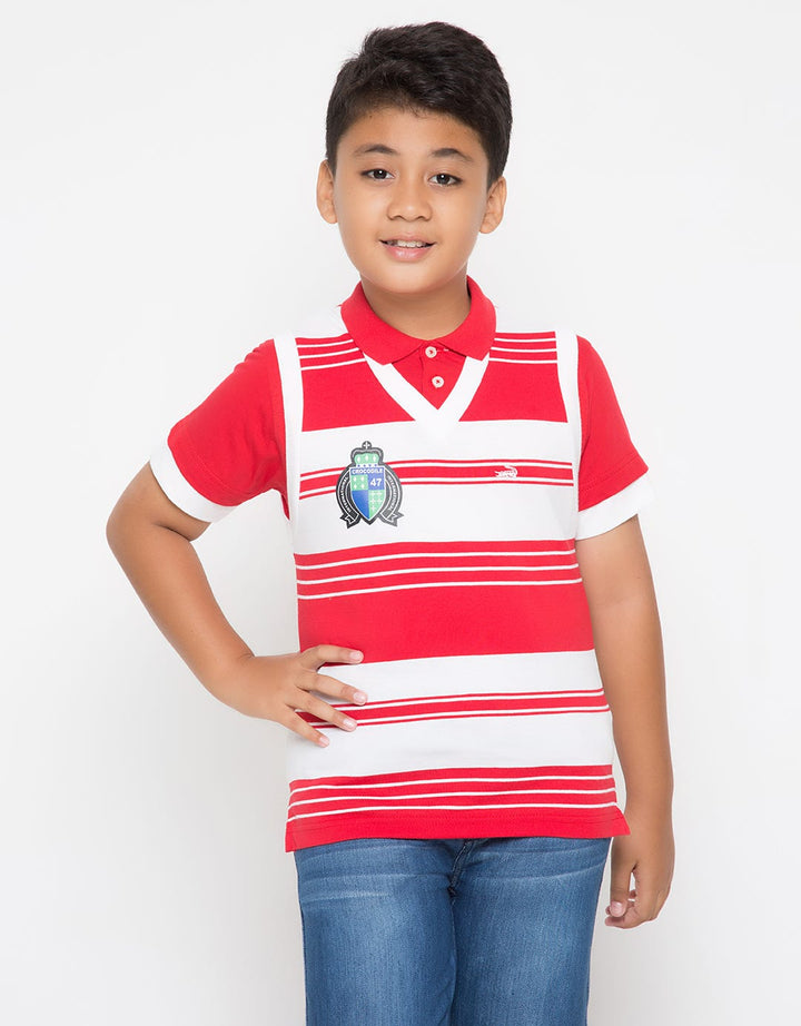 Crocodile Junior Polo T-Shirt Print Logo