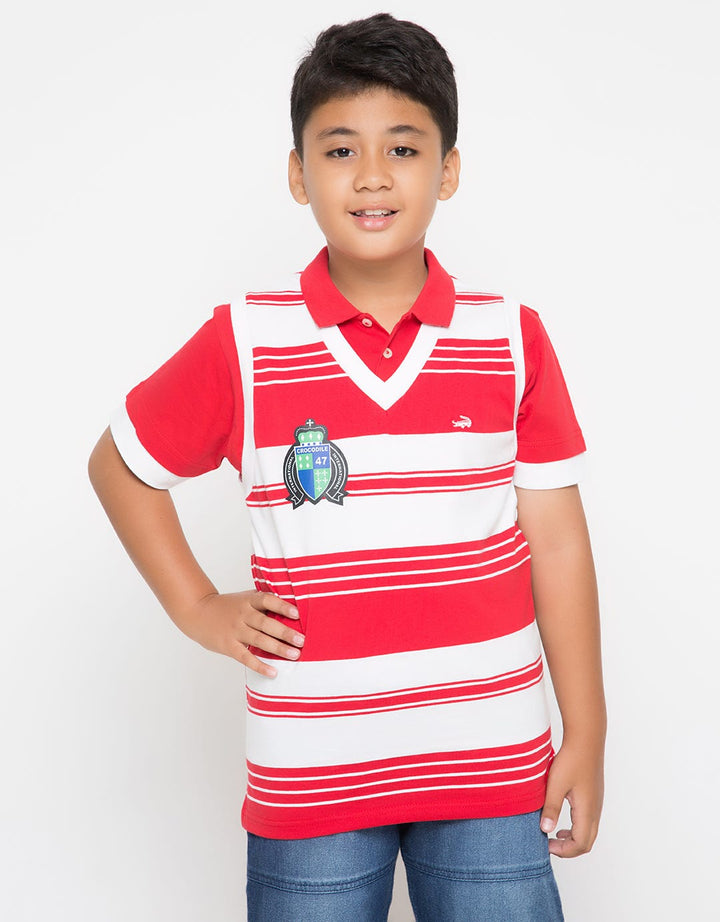 Crocodile Junior Polo T-Shirt Print
