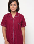 Cynthia Piyama Wanita Cotton Shirt Dress