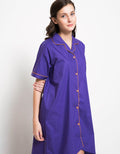 Cynthia Piyama Wanita Cotton Shirt Dress
