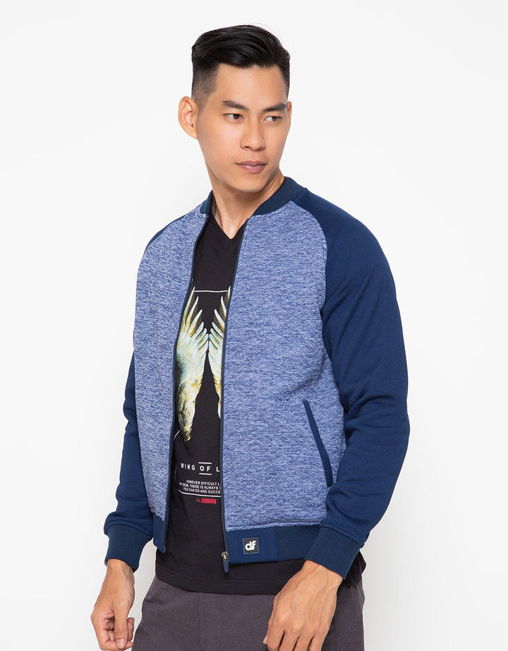 d&f Jaket Pria CVC Raglan Sido