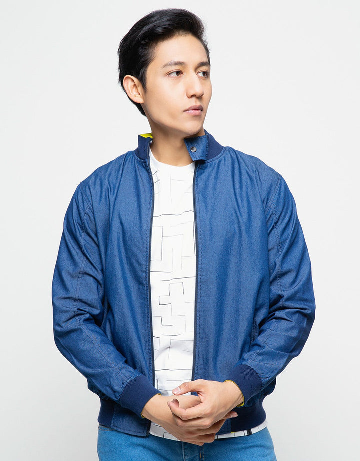 D&F Jaket Pria Parasut Biker