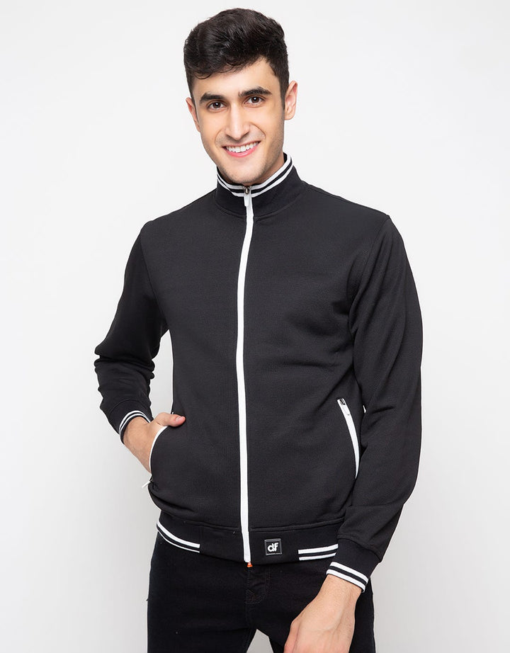 d&f Jaket Detail Print Stripes