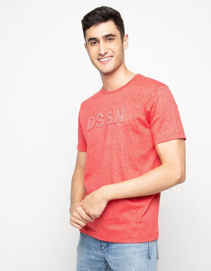 d&f T-shirt Detail Emboss