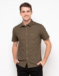 D'Britano Plain Short Sleeve Shirt