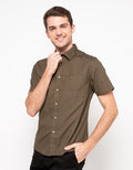 D'Britano Plain Short Sleeve Shirt