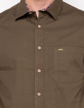 D'Britano Plain Short Sleeve Shirt