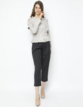 KHAKI JACKET DOBBY T
