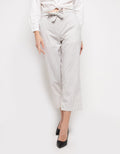 PANTS PALAZZO PINSTR