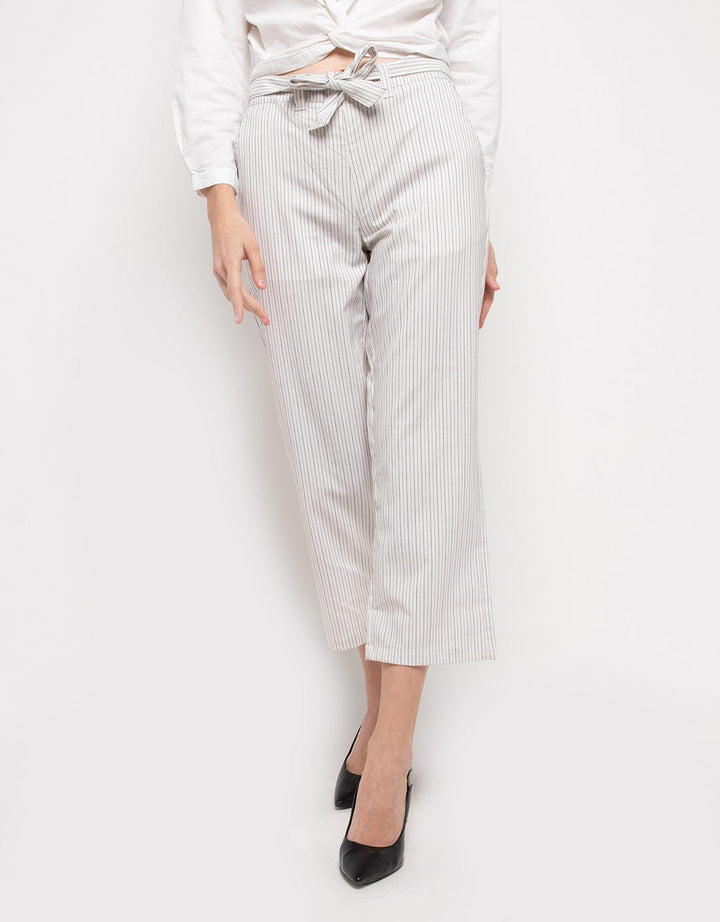 PANTS PALAZZO PINSTR