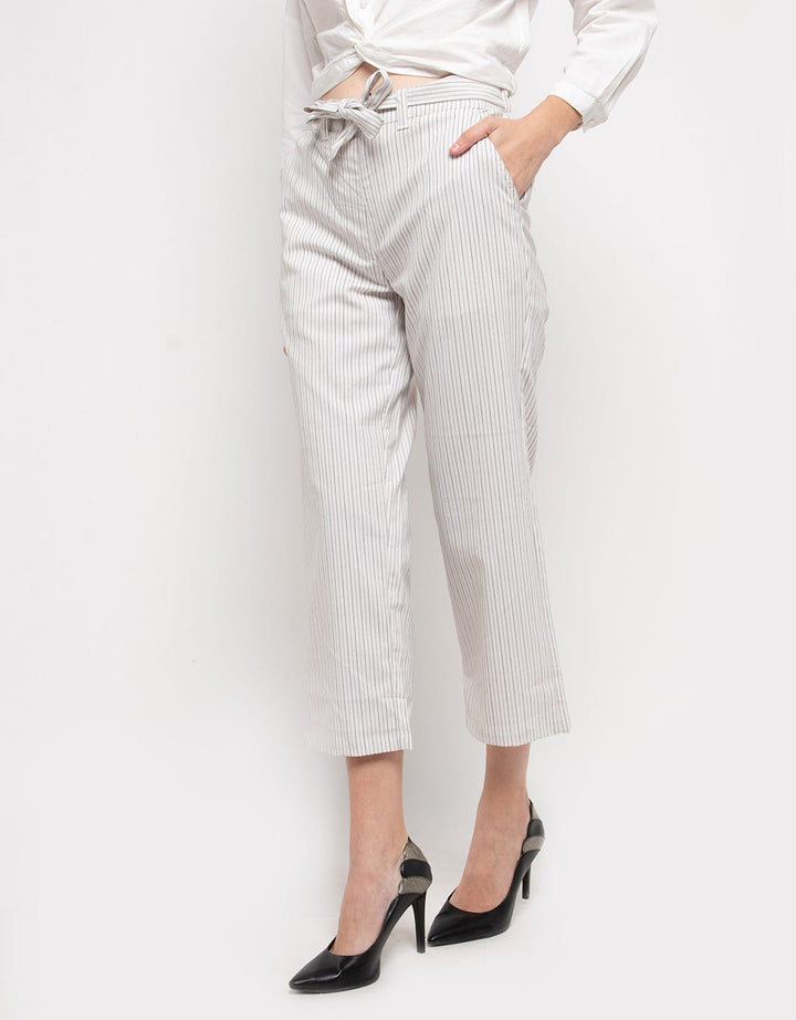 PANTS PALAZZO PINSTR