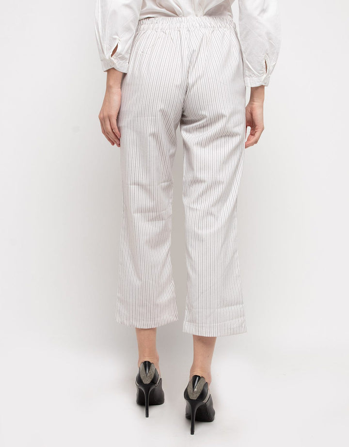PANTS PALAZZO PINSTR