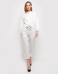 PANTS PALAZZO PINSTR