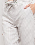 PANTS PALAZZO PINSTR