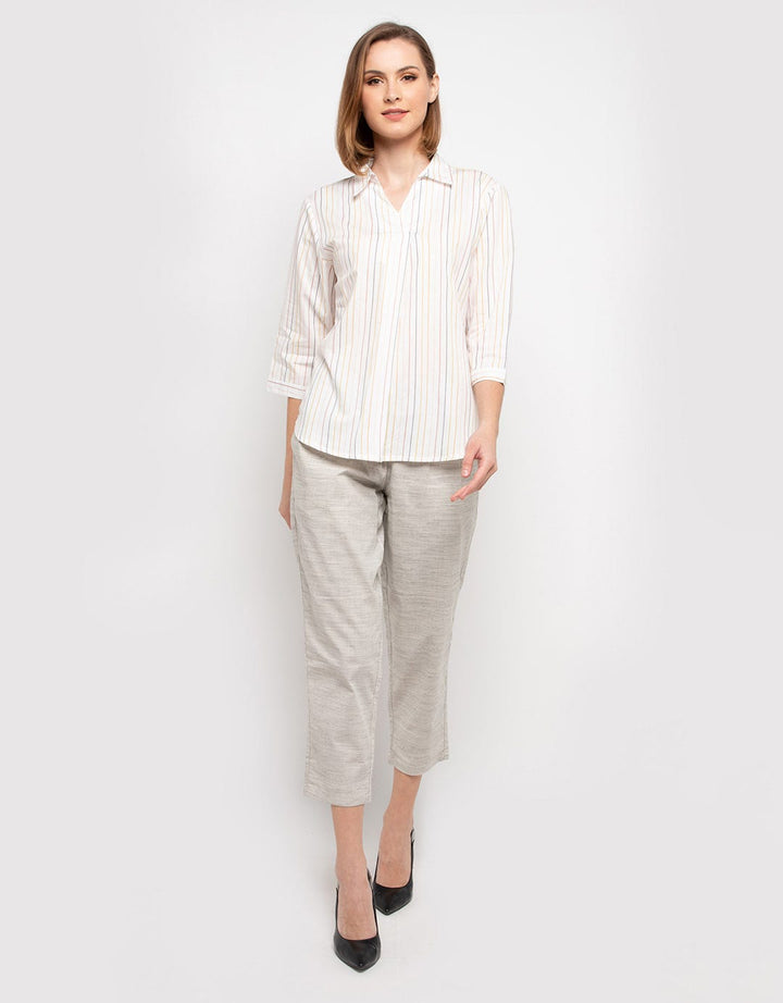 TAPERED STRETCH PANTS