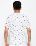 Details Full Printed Bird T-Shirt