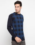 JUMPER R NECK PRINT