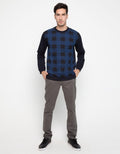JUMPER R NECK PRINT