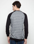 Details Jumper Long Sleeve R Neck Stripe Raglan